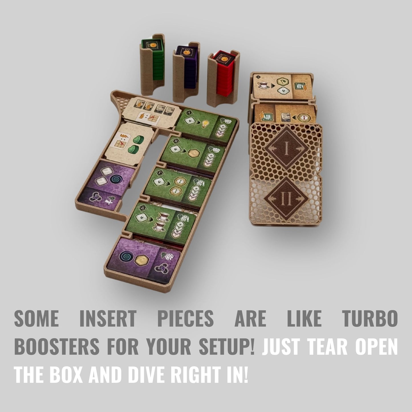 Unconscious Mind - board game insert