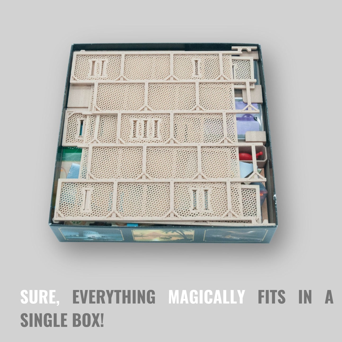 7 Wonders Duel - board game insert