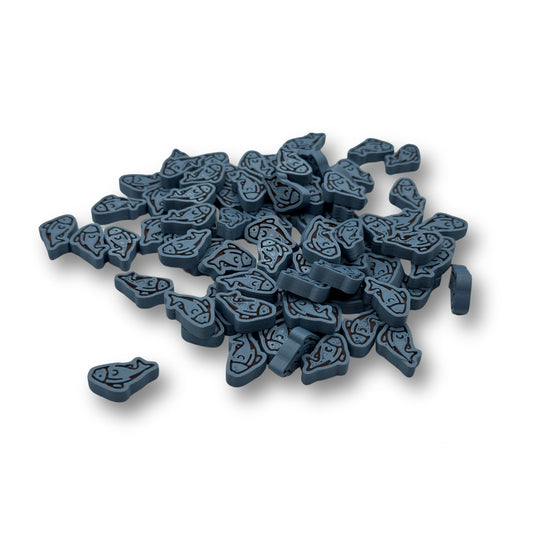 Fish - Upgraded tokens for board games - 20 pcs