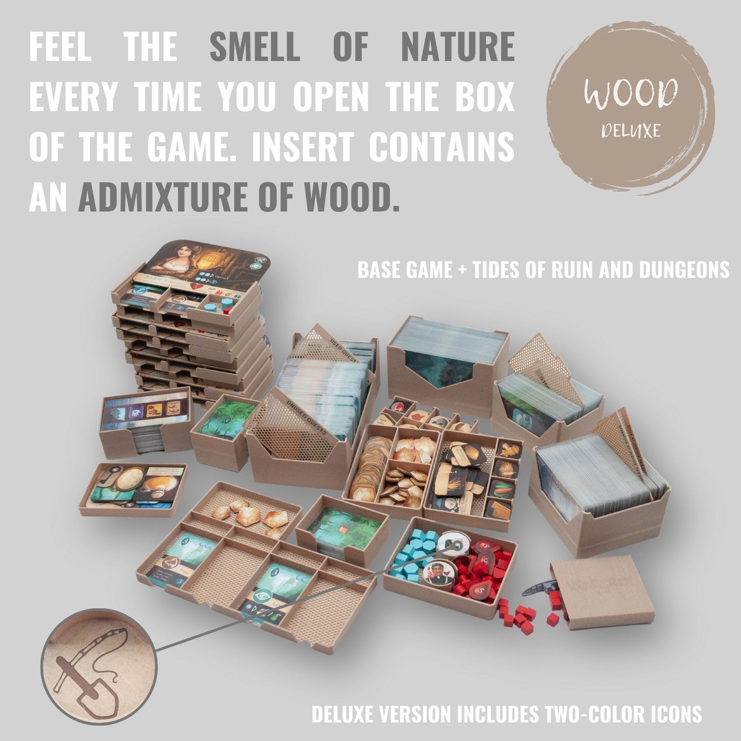 Sleeping Gods - board game insert