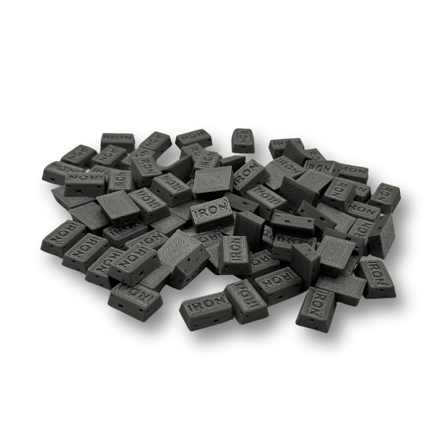 Iron - Upgraded tokens for board games - 20 pcs