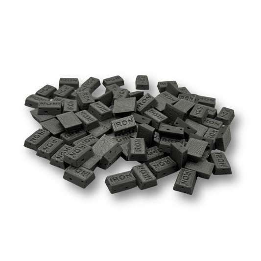 Iron - Upgraded tokens for board games - 20 pcs
