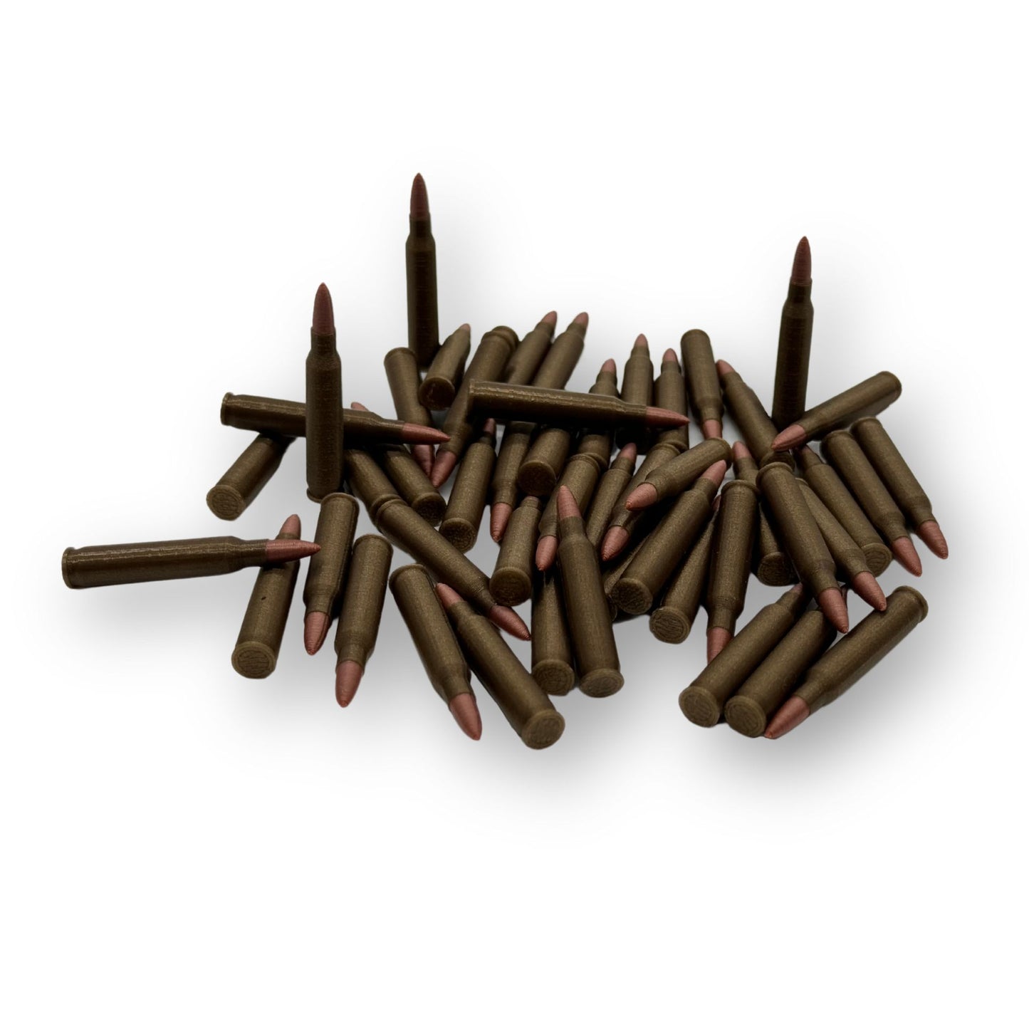 Rifle ammo - Upgraded tokens for board games - 20 pcs