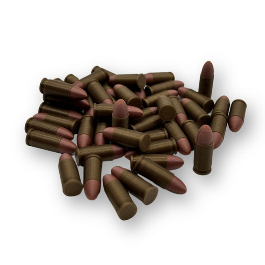 Pistol ammo - Upgraded tokens for board games - 20 pcs