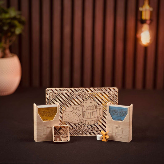 Beer & Bread - board game insert