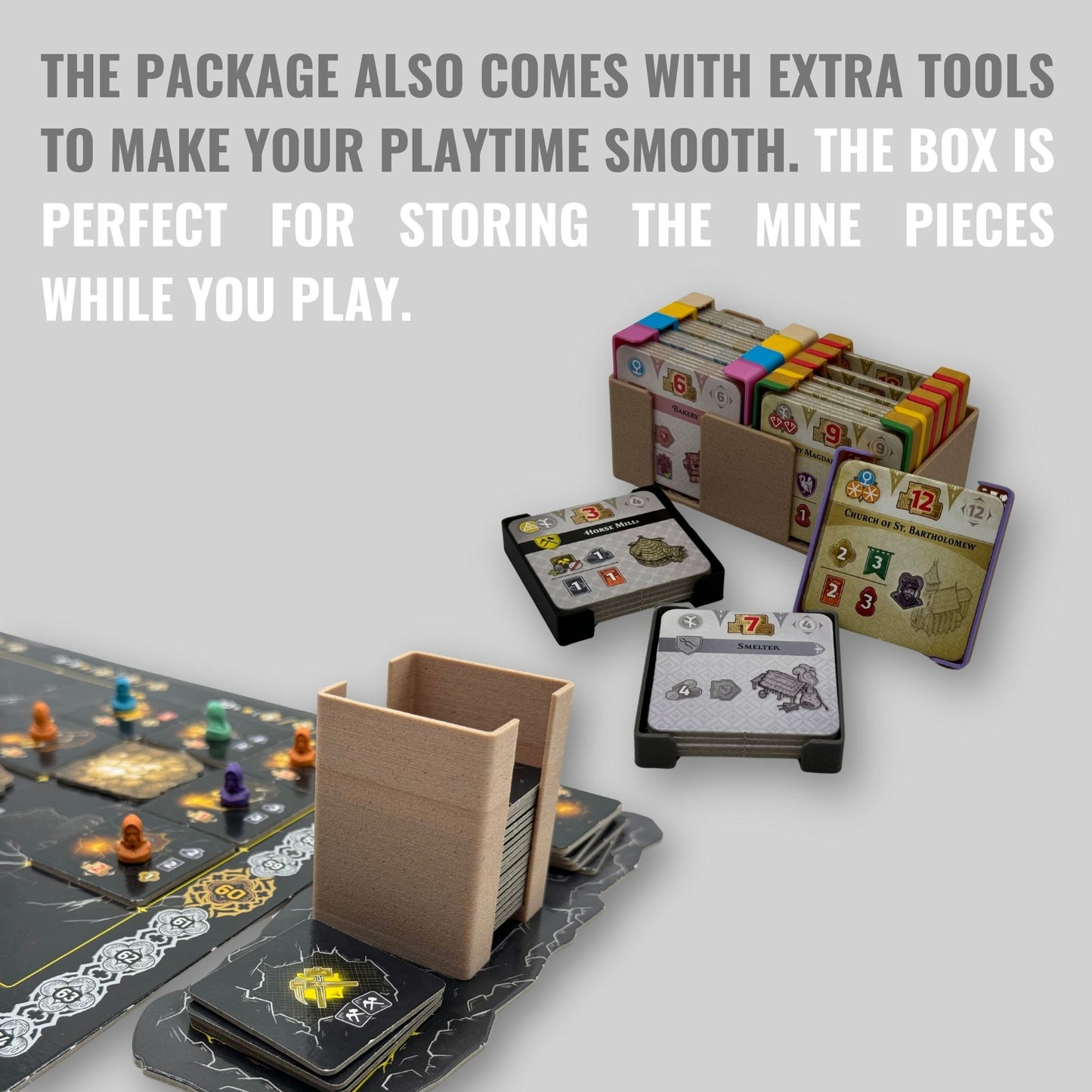 Kutná Hora: The City of Silver - board game insert