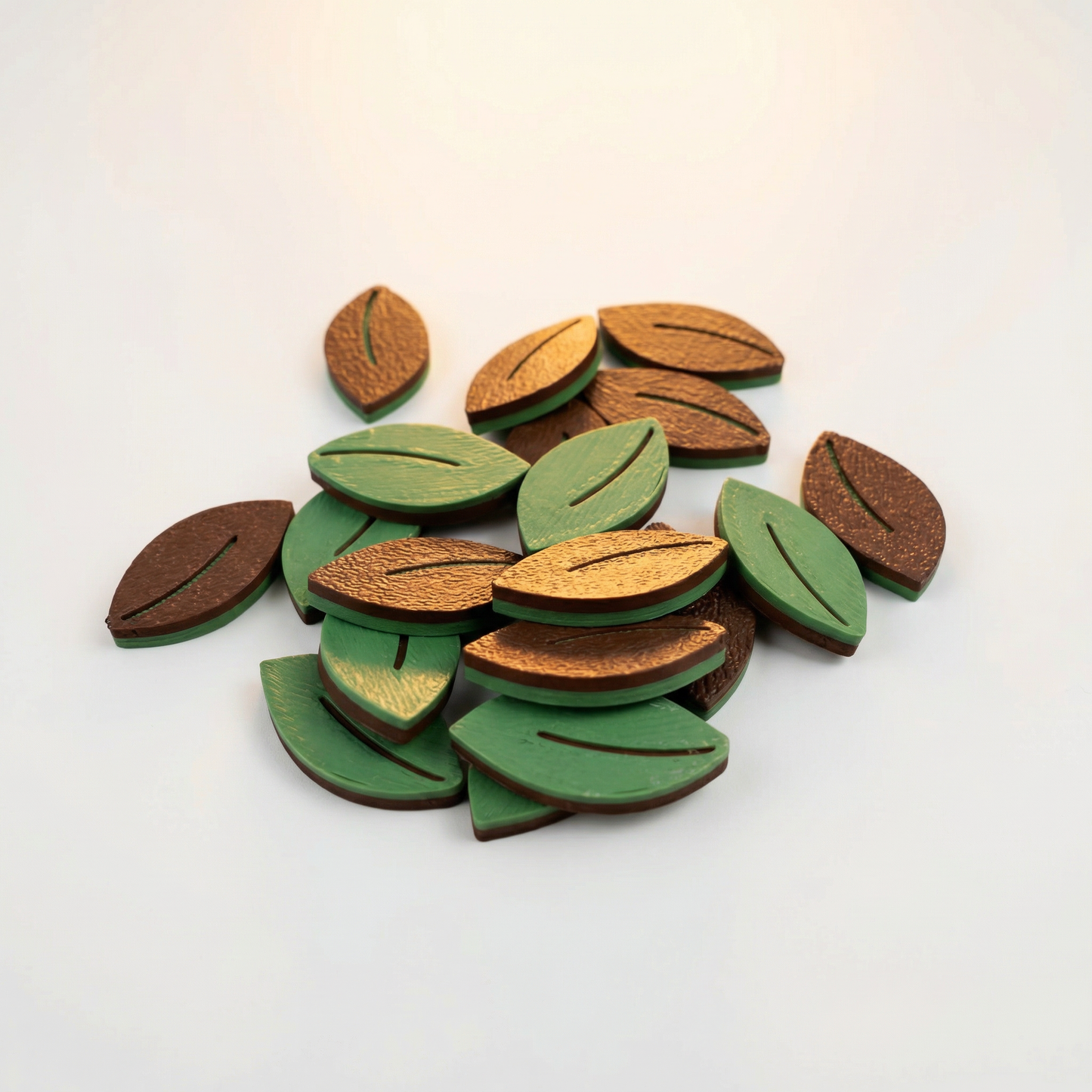Tea Leaf Tokens – Premium Board Game Upgrade (20pcs)