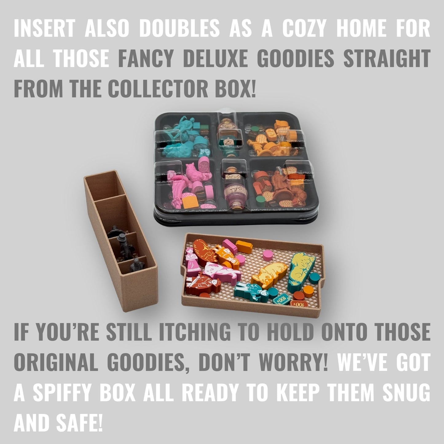 Unconscious Mind - board game insert