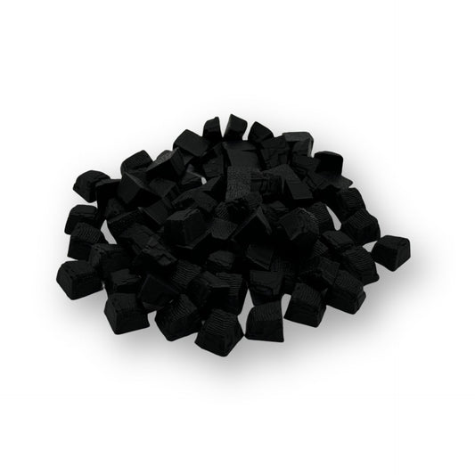 Coal - Upgraded tokens for board games - 20 pcs