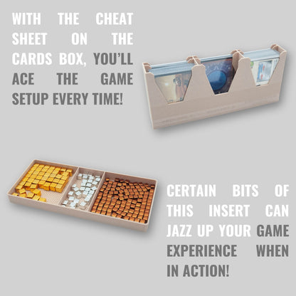 Terraforming Mars - board game insert