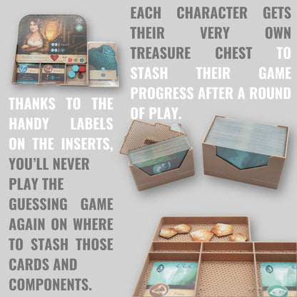 Sleeping Gods - board game insert