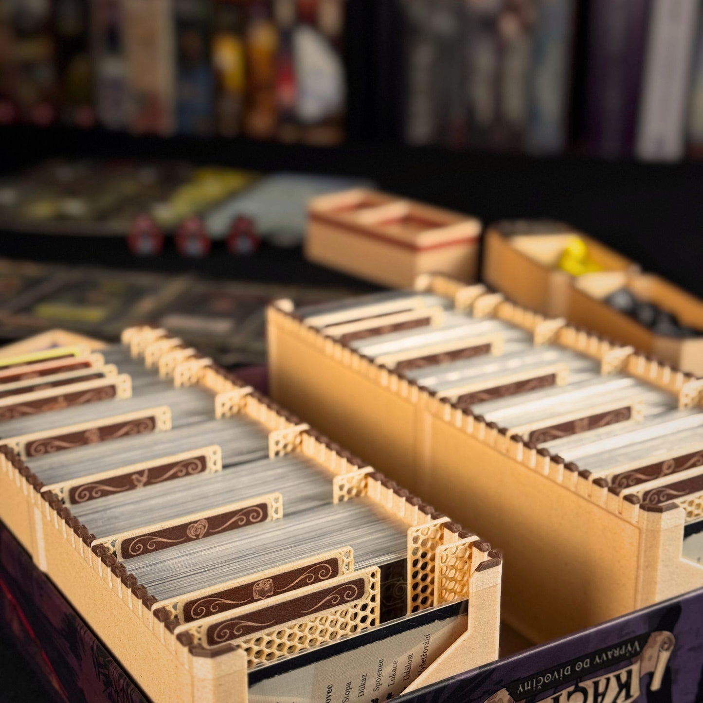 Pagan: Fate of Roanoke - board game insert