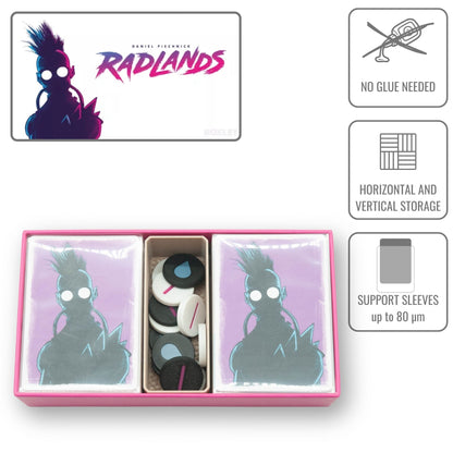 radlands card sleeves Radlands Board Game Insert | 3D Printed