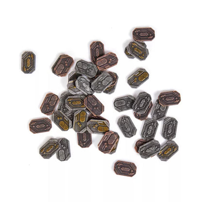 Universal Coins with Sci-Fi Theme - 45 pcs