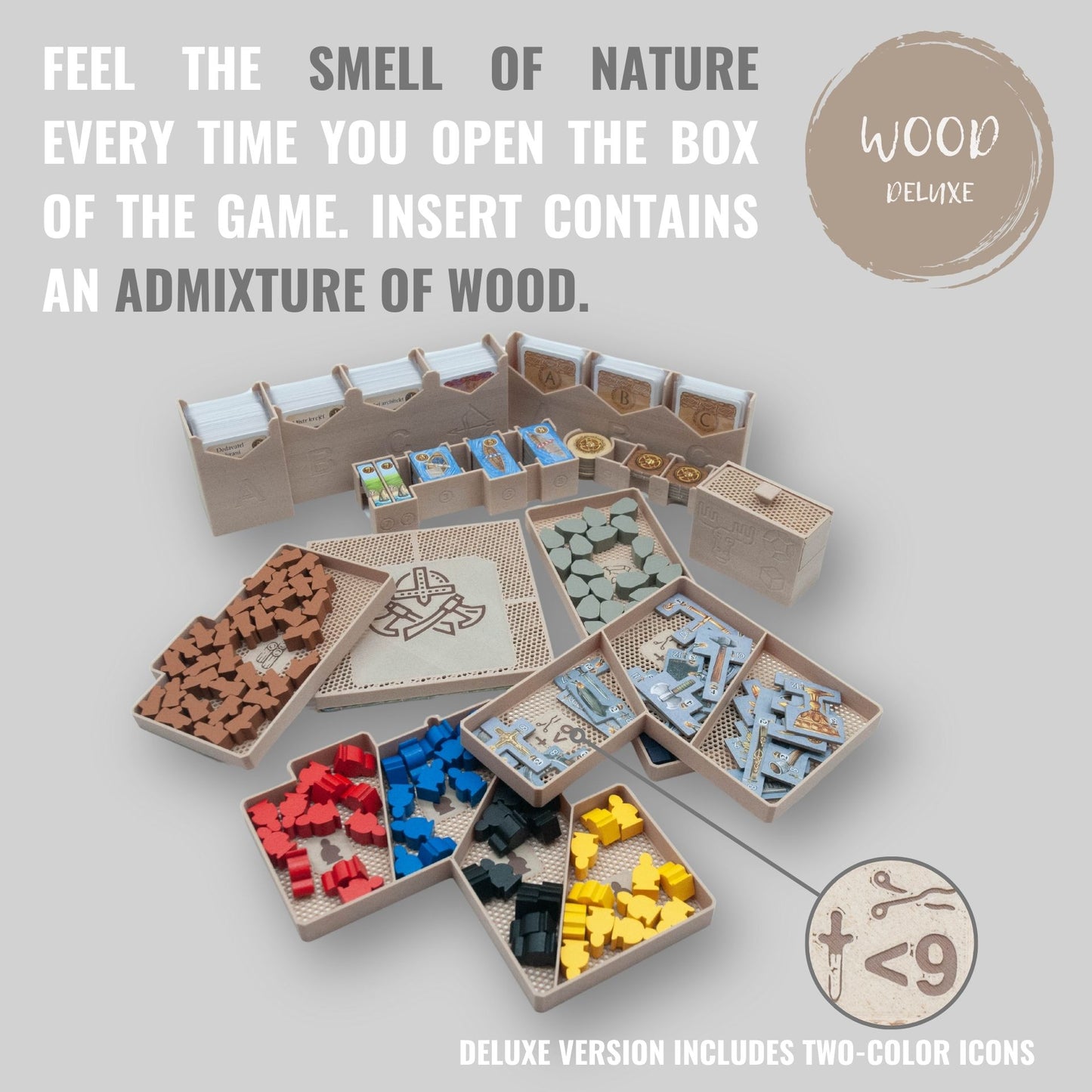 A Feast for Odin - board game insert