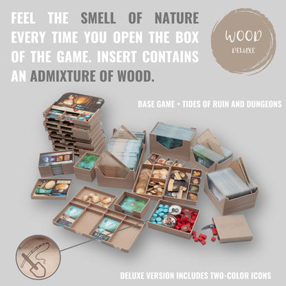 Sleeping Gods - board game insert