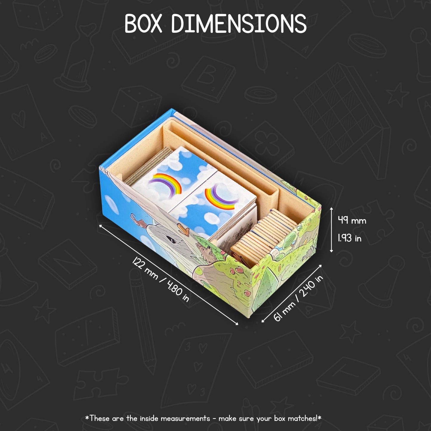 Solstis - board game insert