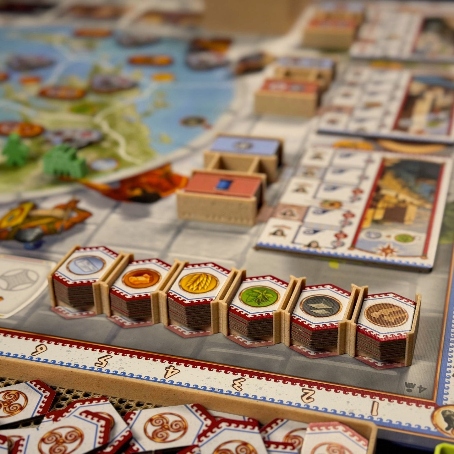 Minos: Dawn of the Bronze Age - board game insert
