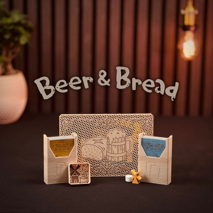 Beer & Bread - board game insert