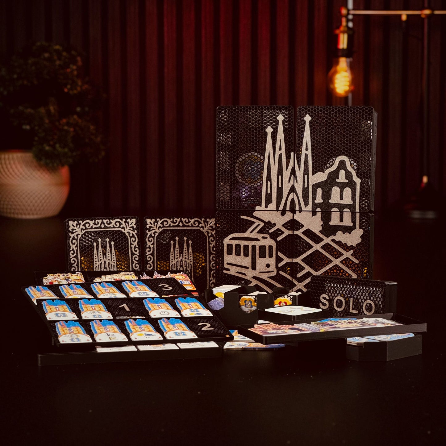 Barcelona - board game insert