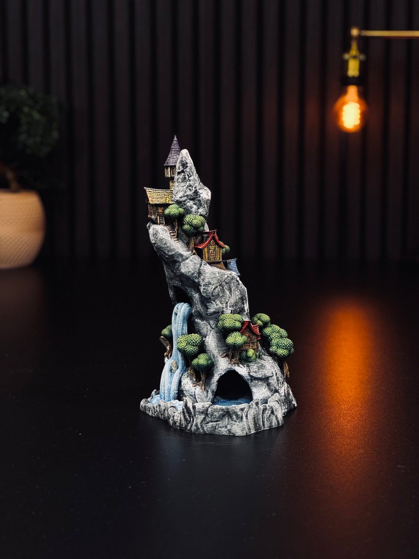 Mountain Village - dice tower