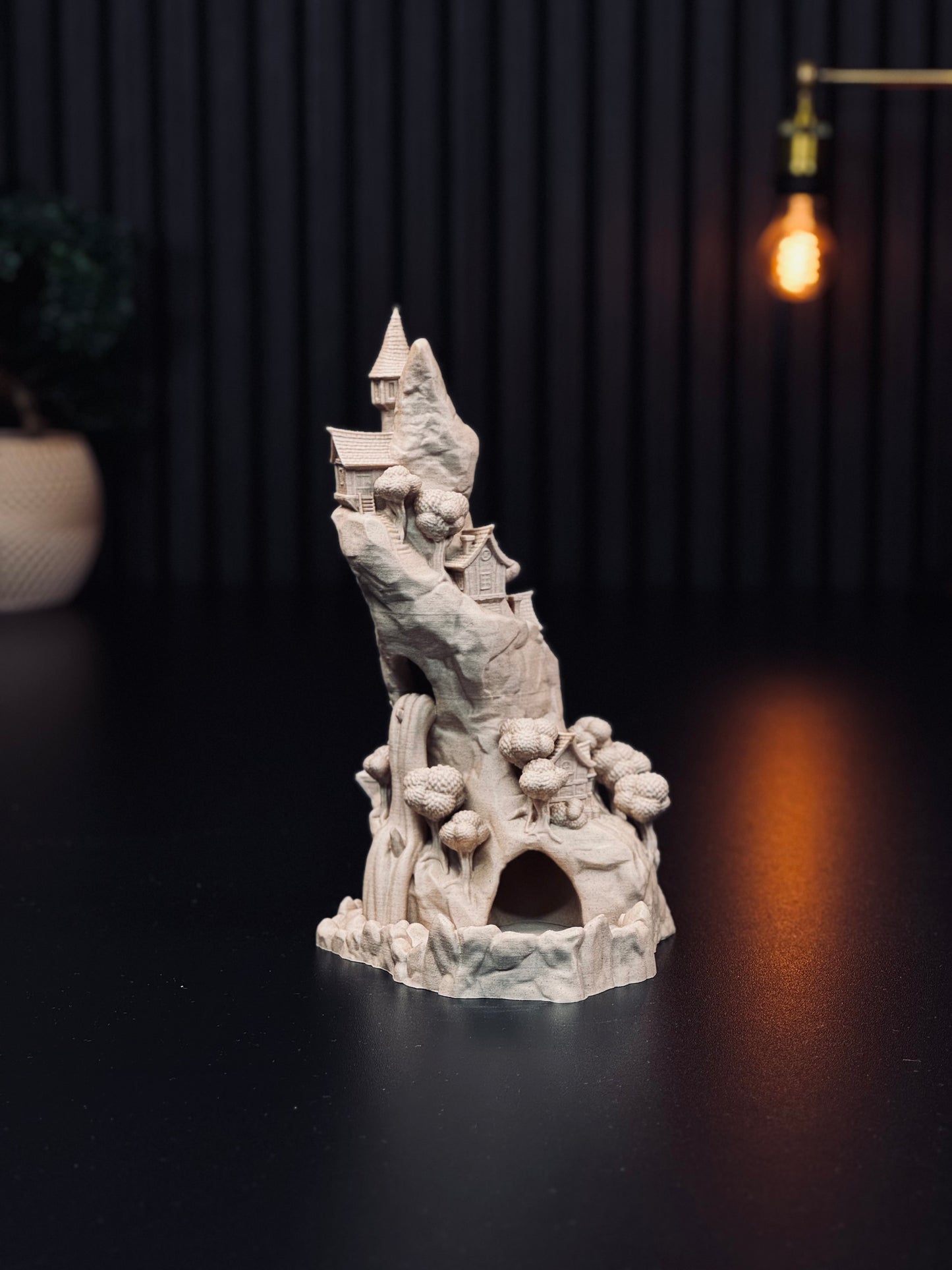 Mountain Village - dice tower