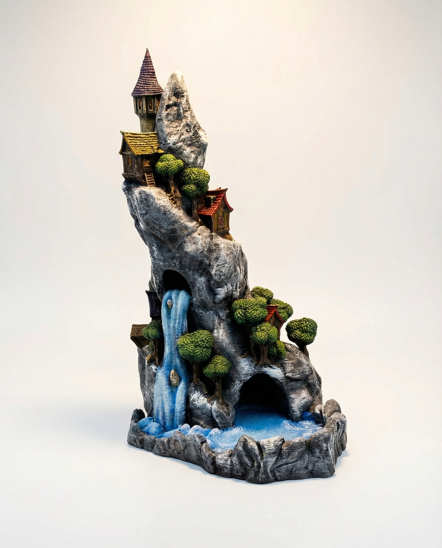 Mountain Village - dice tower