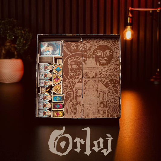 Orloj: The Prague Astronomical Clock - board game insert