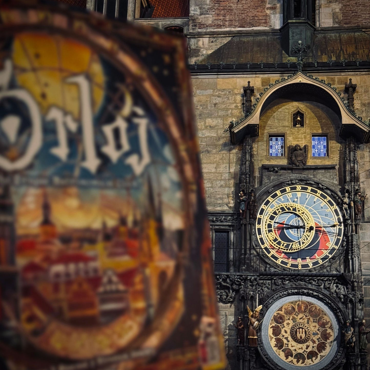 Orloj: The Prague Astronomical Clock - board game insert