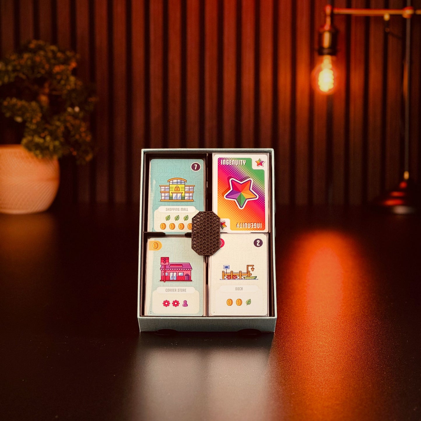 Point City - board game insert