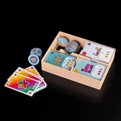 Point City - board game insert
