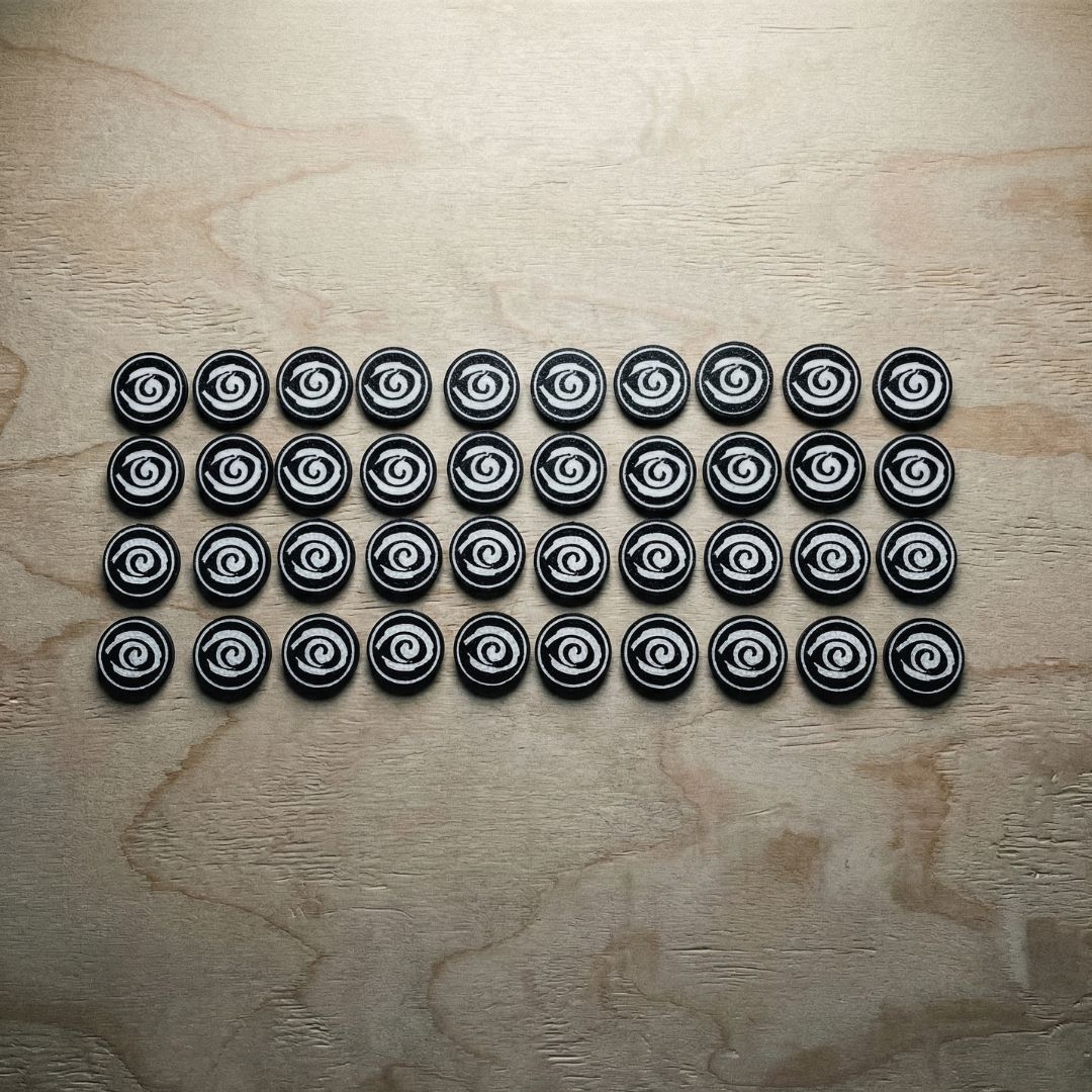 Pagan: Fate of Roanoke - Upgraded tokens for board game