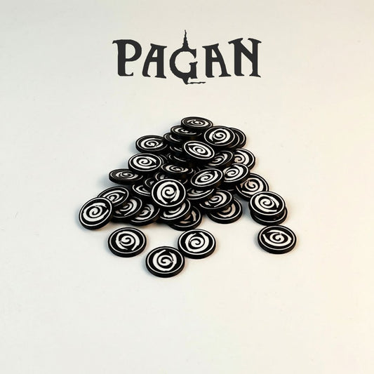 Pagan: Fate of Roanoke - Upgraded tokens for board game