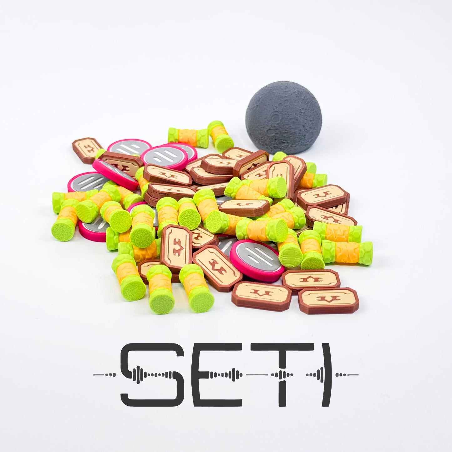 SETI - Upgraded tokens for board game