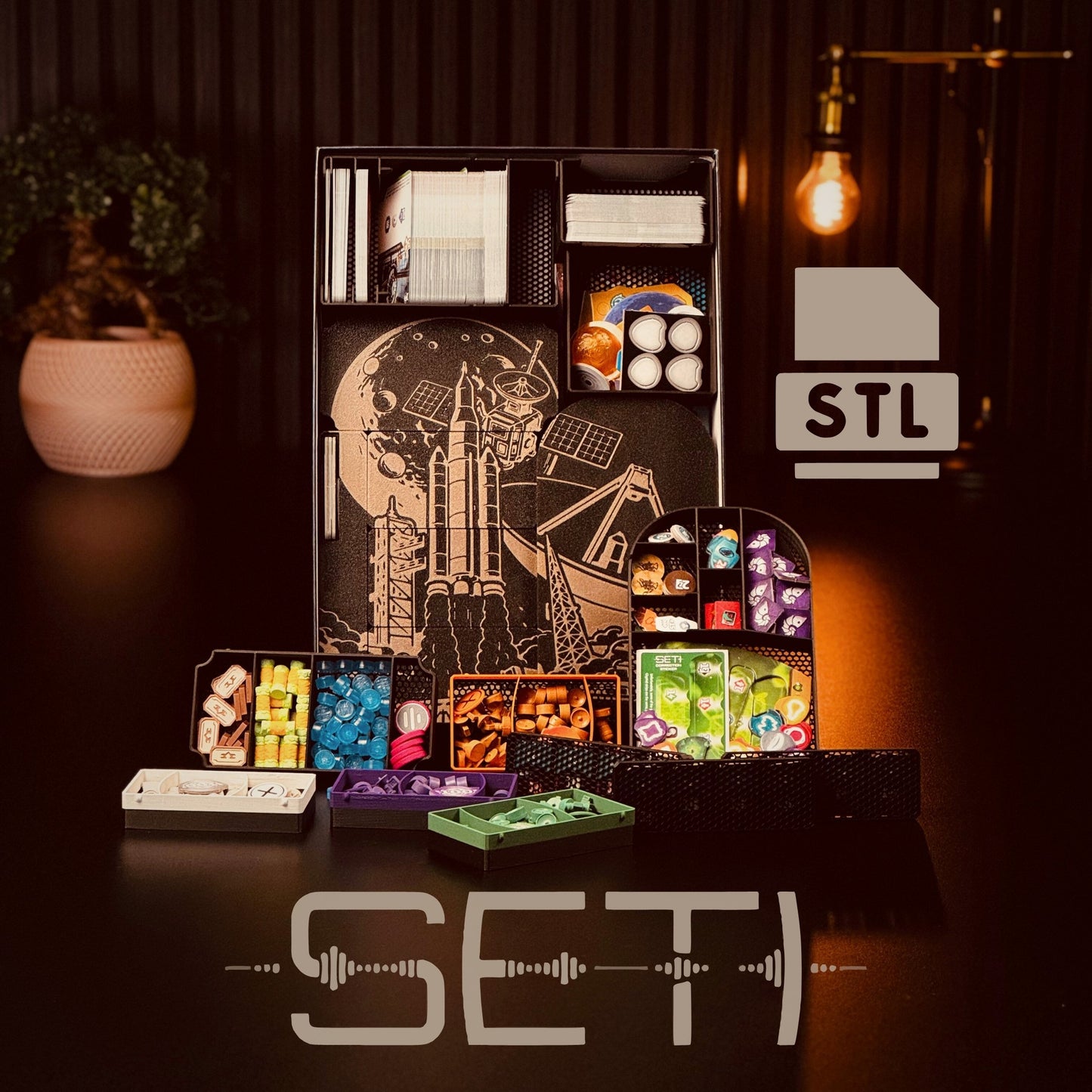 SETI - Printable STL Files for insert