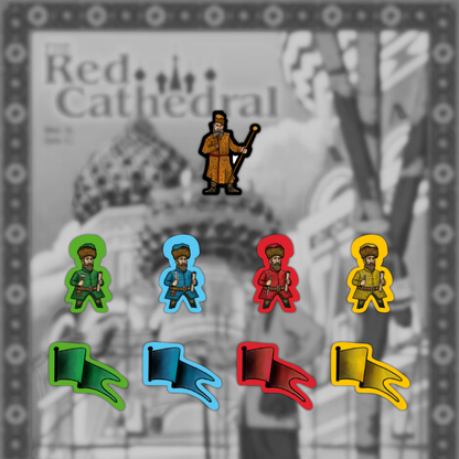 The Red Cathedral - Stickers