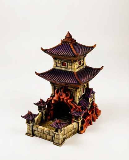 Temple of Embers - dice tower