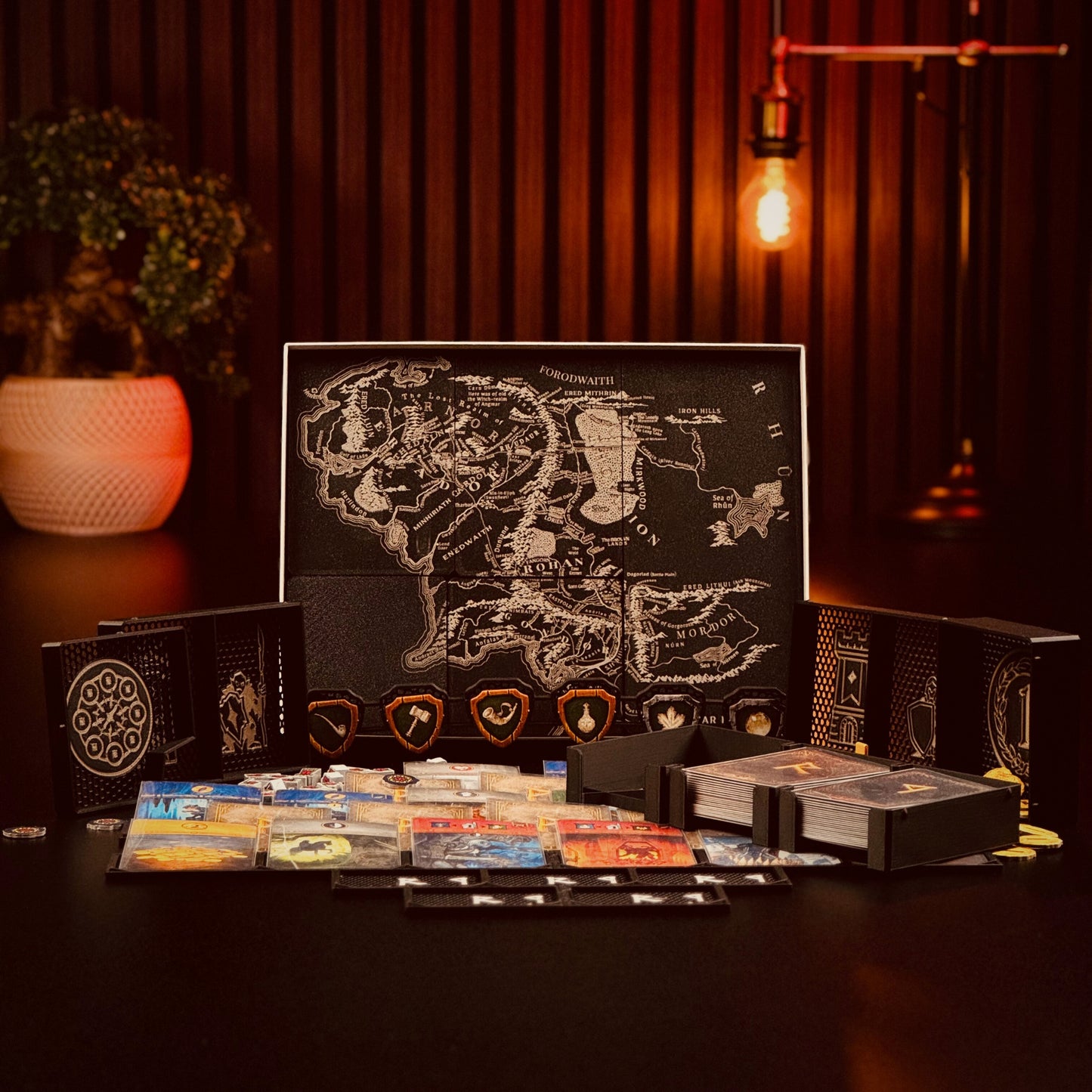 The Lord of the Rings: Duel for Middle-earth - board game insert