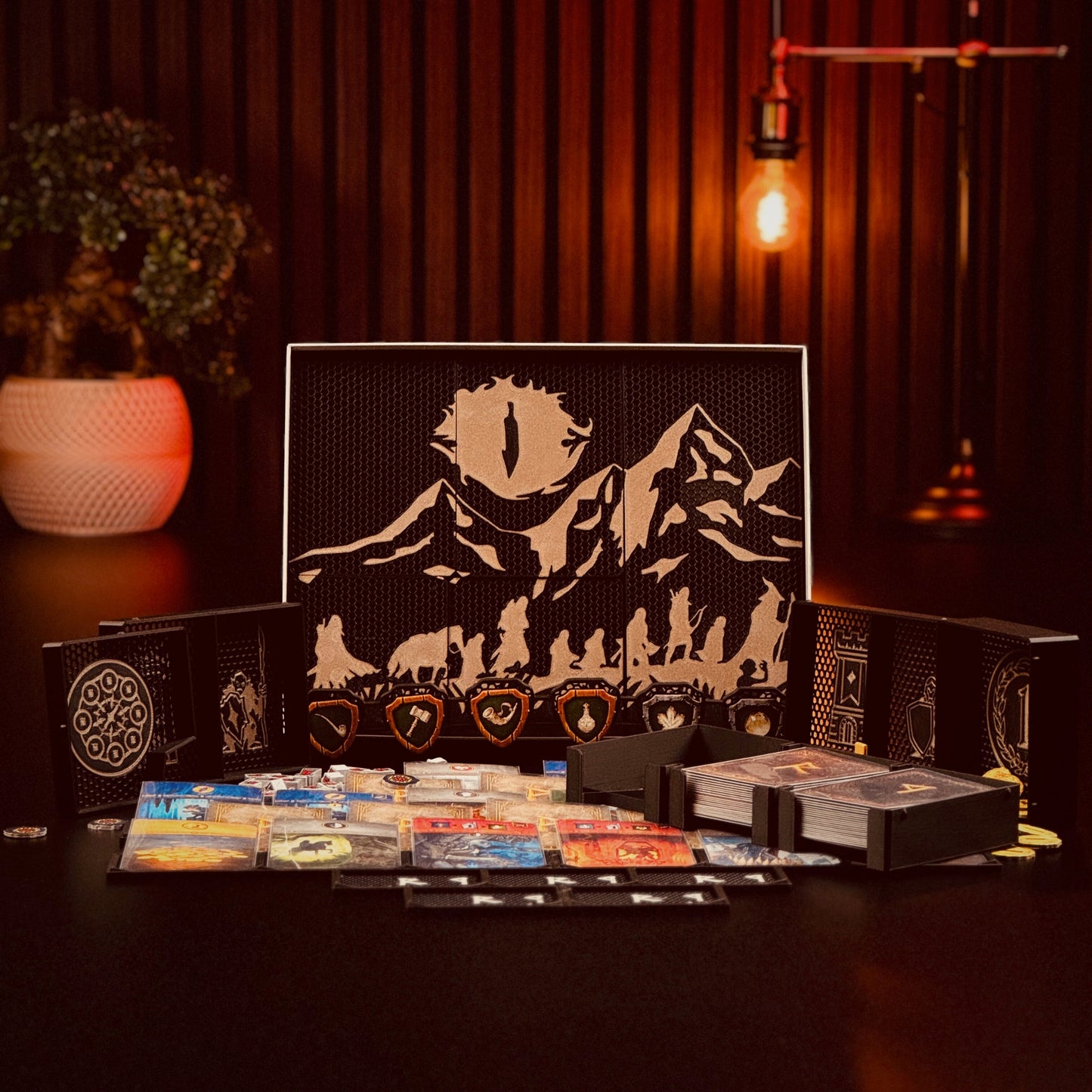 The Lord of the Rings: Duel for Middle-earth - board game insert