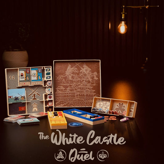 The White Castle Duel - board game insert